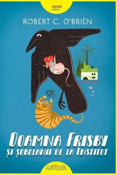 Coperta cărții Doamna Frisby și șobolanii de la Institut