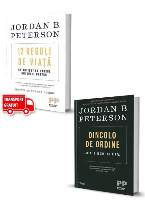 Coperta cărții Pachet Jordan B. Peterson. Set 2 carti