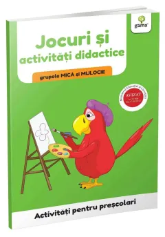 Coperta cărții Jocuri si activitati didactice • grupele mica si mijlocie