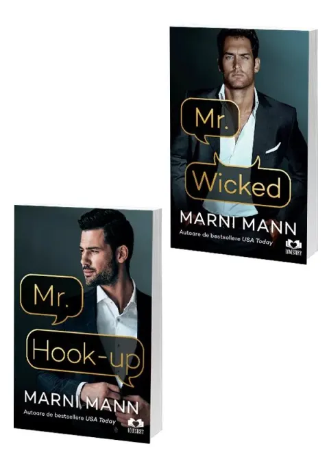 Coperta cărții Pachet Mr. Hook-up + Mr. Wicked. Set 2 carti