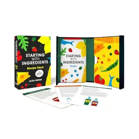 Coperta cărții Starting with Ingredients Recipe Deck