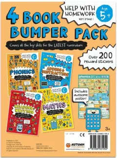 Coperta cărții 4 Book Bumper Pack 5+ (Help With Homework)