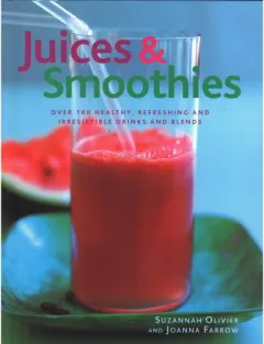 Coperta cărții Juices & Smoothies