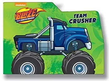 Coperta cărții Blaze Wheelie Board Book