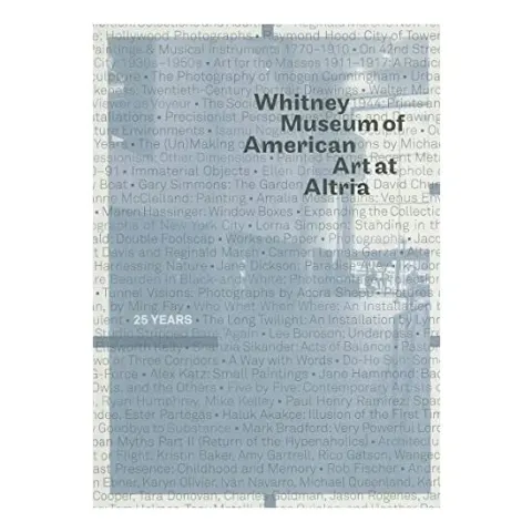 Coperta cărții Whitney Museum of American Art at Altria