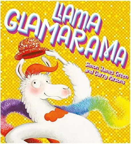 Coperta cărții Llama Glamarama