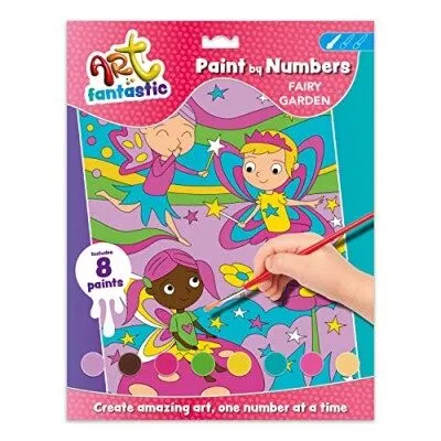 Coperta cărții Art Fantastic Paint By Numbers Kit: Fairy Garden