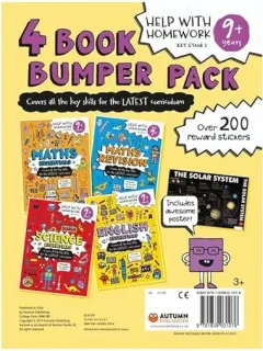 Coperta cărții 4 Book Bumper Pack 9+ (Help With Homework)