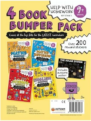 Coperta cărții 4 Book Bumper Pack 9+ (Help With Homework)