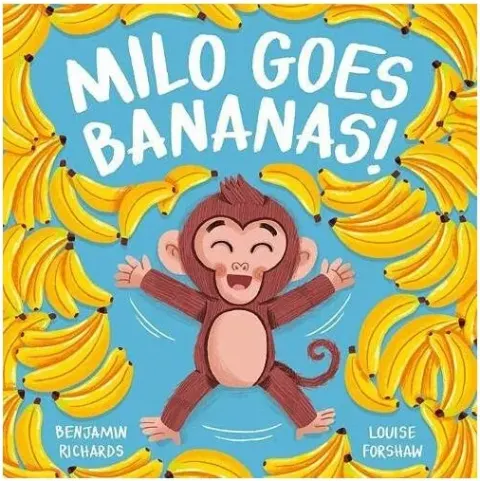 Coperta cărții Milo Goes Bananas