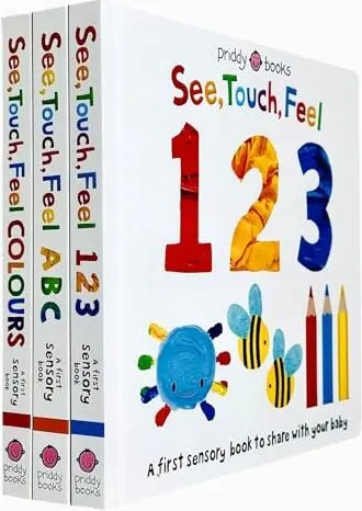 Coperta cărții See, Touch, Feel a First Sensory Book Collection, Roger Priddy