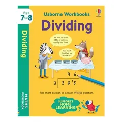 Coperta cărții Usborne Workbooks Dividing 7-8