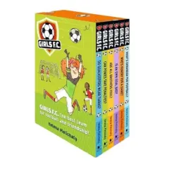 Coperta cărții Girls F.c. 6 Books Collection Set By Helena Pielichaty (what's Ukranian For Football, Who's Hungry For A Game, Is An Own Goal Bad, Are All Brothers Foul, Can Ponies Take Penalties, Do Goalkeepers Wear