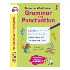 Coperta cărții Usborne Workbooks Grammar and Punctuation 8-9