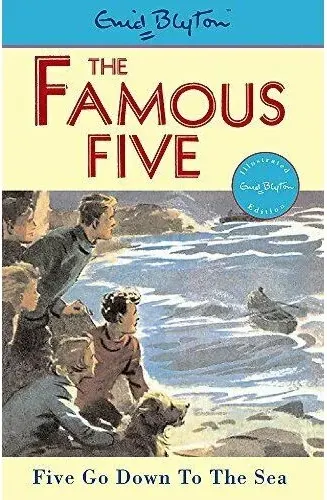 Coperta cărții The Famous Five: Five Go Down To The Sea - Book 12