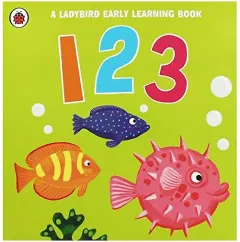 Coperta cărții Ladybird Early Learning: 123