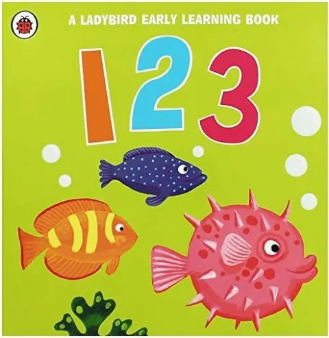 Coperta cărții Ladybird Early Learning: 123