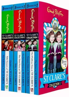 Coperta cărții Enid Blyton St Clare's 3 Books Collection Set (9 Stories in 3 Books)