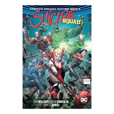Coperta cărții Suicide Squad, Rob Williams, Tony S. Daniel, John Romita