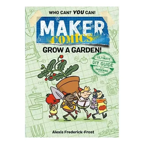 Coperta cărții Maker Comics, Alexis Frederick-Frost