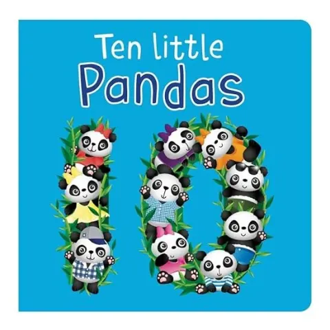 Coperta cărții Ten Little Pandas, Page Publications