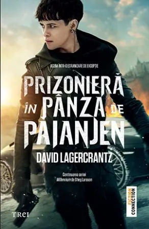 Coperta cărții Prizoniera in panza de paianjen. Millennium 4