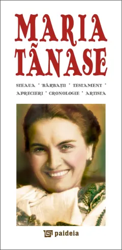 Coperta cărții Maria Tănase (ediție româno-franceză)