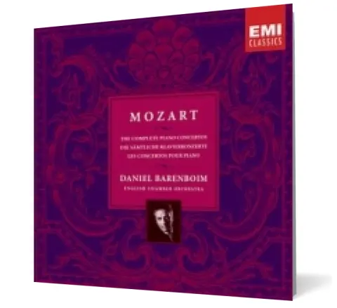 Coperta cărții Mozart - Complete Piano Concertos