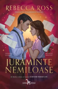 Coperta cărții Juraminte nemiloase (seria Scrisori fermecate, vol. II)