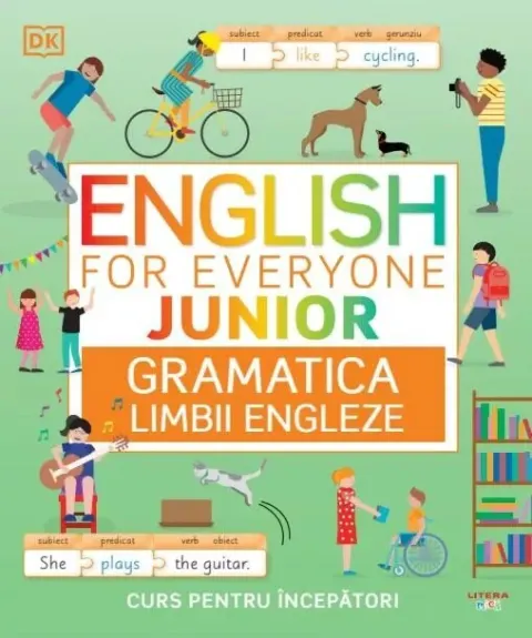 Coperta cărții English for Everyone Junior. Curs pentru incepatori