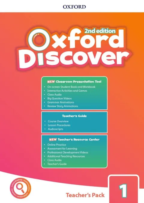 Coperta cărții Oxford Discover 2E Level 1 Teacher's Pack- REDUCERE 30%