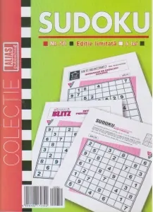 Coperta cărții Sudoku Colectie, Nr.50/2024