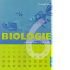 Coperta cărții Biologie. Caiet de lucru pentru clasa a VI-a