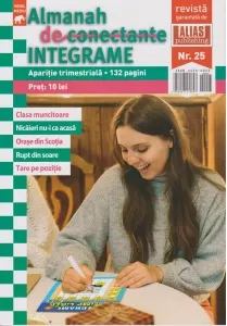 Coperta cărții Almanah de conectante. Integrame. Nr. 25
