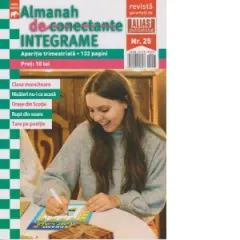 Coperta cărții Almanah de conectante. Integrame. Nr. 25