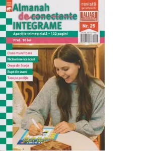 Coperta cărții Almanah de conectante. Integrame. Nr. 25