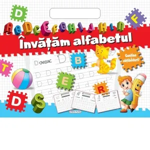 Coperta cărții Invatam alfabetul