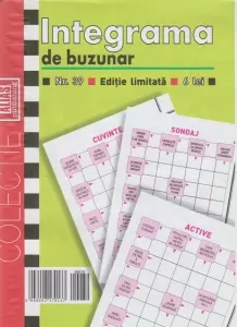 Coperta cărții Integrama de buzunar, Colectie Nr. 39