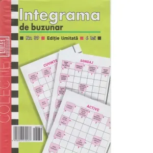 Coperta cărții Integrama de buzunar, Colectie Nr. 39
