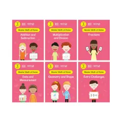 Coperta cărții Math - No Problem! Collection of 6 Workbooks, Grade 3 Ages 8-9