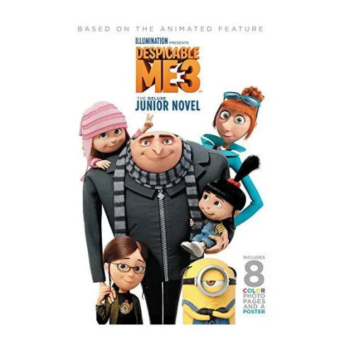 Coperta cărții Despicable me 3: the junior novel