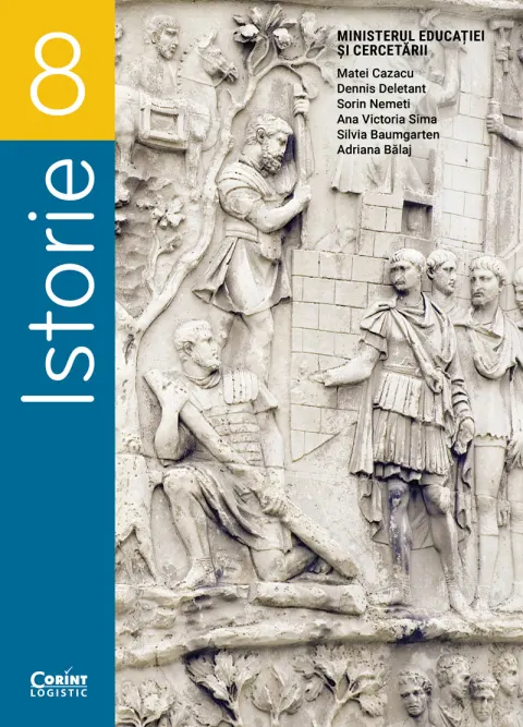 Coperta cărții Istorie. Manual pentru clasa a VIII-a, Matei Cazacu