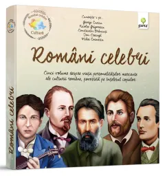 Coperta cărții Pachet Romani celebri. Cultura