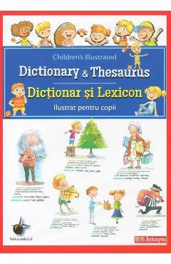 Coperta cărții Dictionar si lexicon ilustrat pentru copii