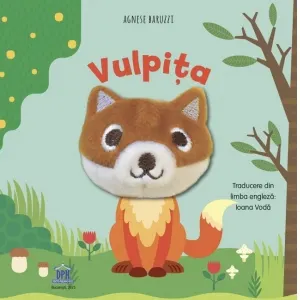 Coperta cărții Vulpita. Carte cu marioneta pentru deget