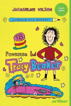 Coperta cărții Povestea lui Tracy Beaker