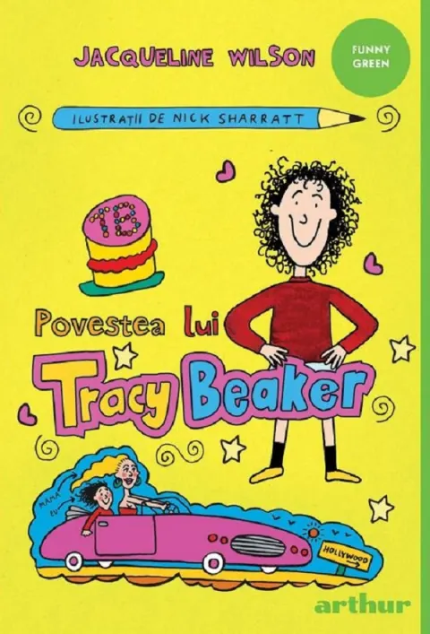 Coperta cărții Povestea lui Tracy Beaker