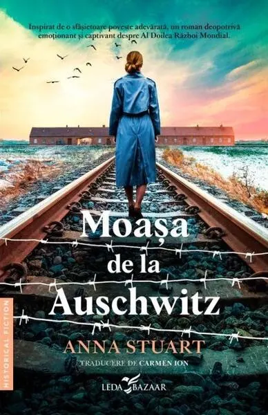 Coperta cărții Moașa de la Auschwitz