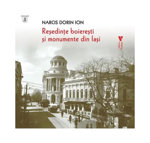 Coperta cărții Reședințe boierești și monumente din Iași