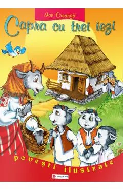 Coperta cărții Capra cu trei iezi. Povesti ilustrate